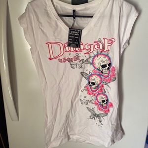 dilligaf womens Tshirt. Large